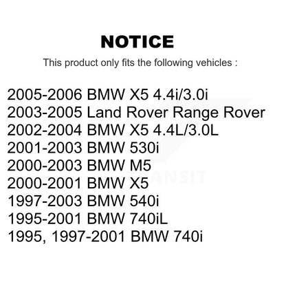 Plaquettes de frein à disque semi-métalliques avant, pour BMW X5 540i 530i M5 Land Rover Range