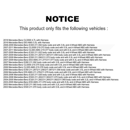 Capteur de vitesse de roue ABS arrière, pour mercedes-benz E320 E350 E300 E500 CLS550 CLS500