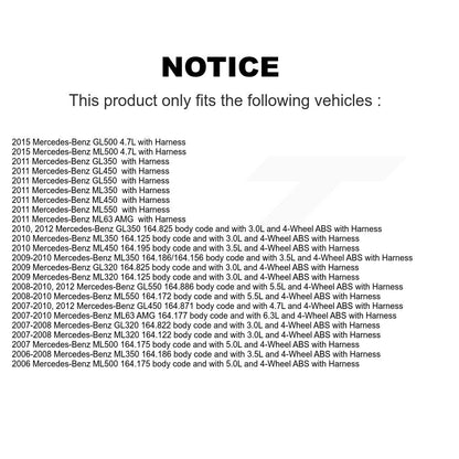 Capteur de vitesse de roue ABS avant, pour mercedes-benz ML350 ML320 GL350 GL320 GL450 AM