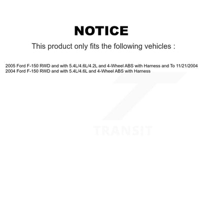 Capteur de vitesse de roue ABS avant pour Ford F-150 SEN-2ABS0564