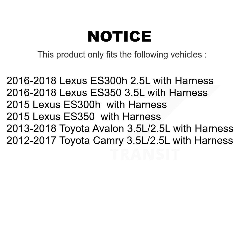 Capteur de vitesse de roue ABS avant gauche, pour Toyota Camry Lexus ES350 Avalon ES300h
