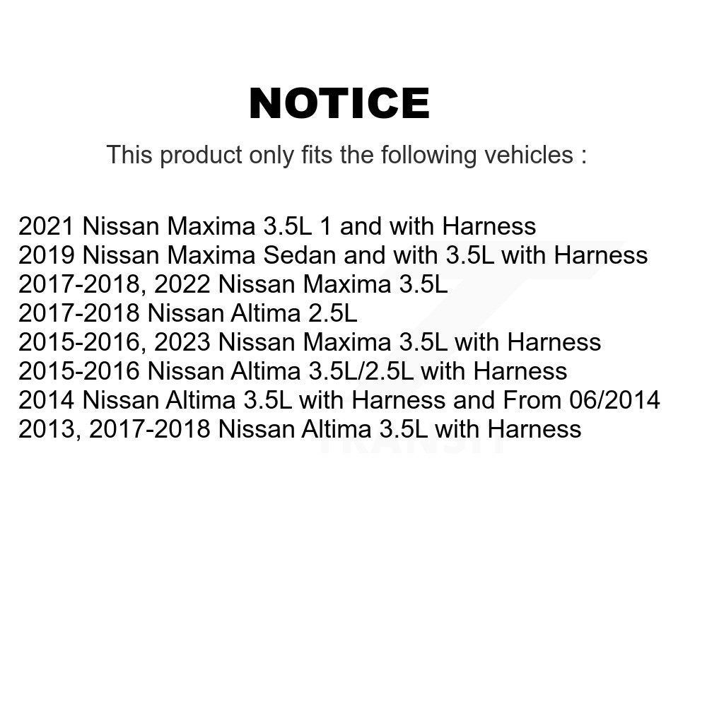 Capteur de vitesse de roue ABS pour Nissan Altima Maxima SEN-2ABS0913