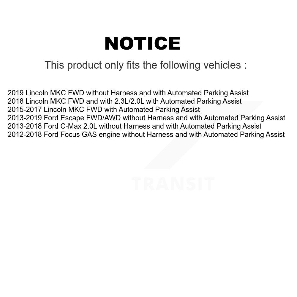 Capteur de vitesse de roue ABS arrière, pour Ford Escape Focus Lincoln MKC c-max SEN-2ABS247