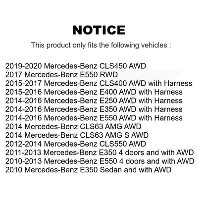 Capteur de vitesse de roue ABS, pour mercedes-benz E350 E550 E400 E250 CLS550 CLS450 CLS6