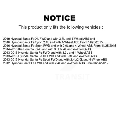 Faisceau de câbles de capteur de vitesse de roue ABS arrière droit, pour Hyundai Santa Fe Sport Kia
