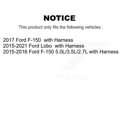 Capteur de vitesse de roue ABS arrière droit pour Ford F-150 Lobo avec harnais SEN-2ABS3176