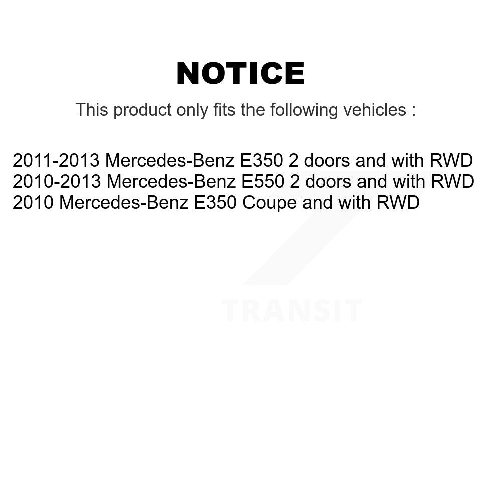 Capteur de vitesse de roue ABS avant pour Mercedes-Benz E350 E550 SEN-2ABS3188