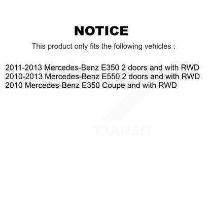 Capteur de vitesse de roue ABS avant pour Mercedes-Benz E350 E550 SEN-2ABS3188