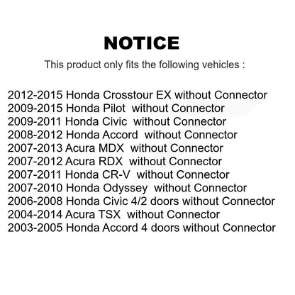 Résistance de moteur de ventilateur CVC, pour Honda Civic CR-V Accord Acura Pilot MDX Odyssey