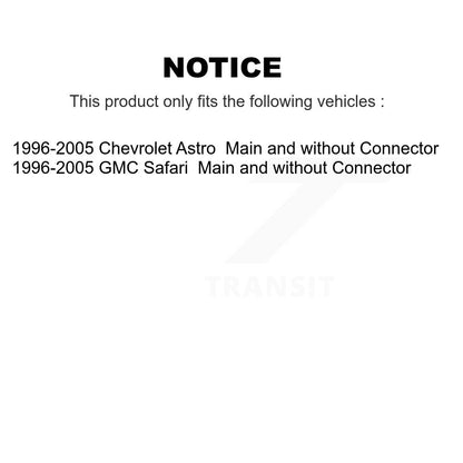 Résistance de moteur de ventilateur avant HVAC pour Chevrolet Astro GMC Safari 1996 – 2005