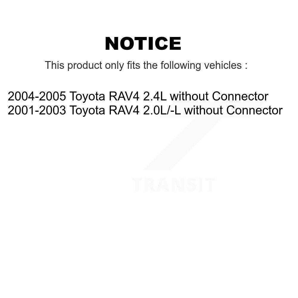 Résistance de moteur de ventilateur HVAC pour Toyota RAV4 sans connecteur SEN-2BMR0044