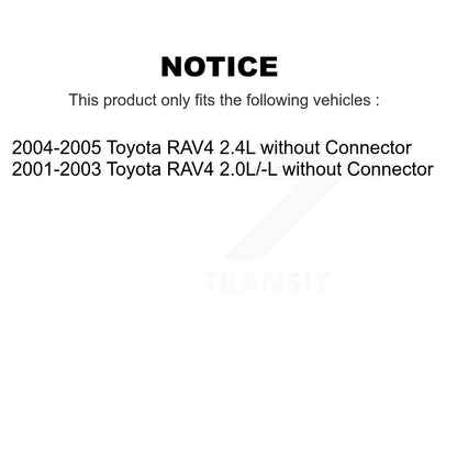 Résistance de moteur de ventilateur HVAC pour Toyota RAV4 sans connecteur SEN-2BMR0044