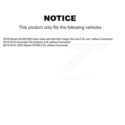 Résistance de moteur de ventilateur HVAC pour Nissan NV200 Chevrolet City Express SEN-2BMR0088