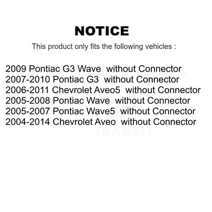 Résistance de moteur de ventilateur CVC, pour Chevrolet Aveo Pontiac Aveo5 Wave G3 Wave5