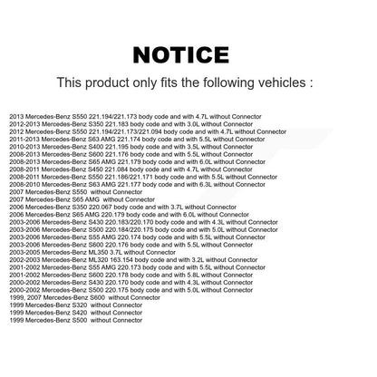 Résistance de moteur de ventilateur HVAC, pour mercedes-benz S550 ML350 S430 S500 S450 ML320 S5