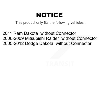 Résistance de moteur de ventilateur HVAC pour Dakota Dodge Ram Mitsubishi Raider SEN-2BMR0307