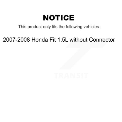 Résistance de moteur de ventilateur HVAC pour Honda Fit 2007 – 2008, 1,5 l, sans connecteur