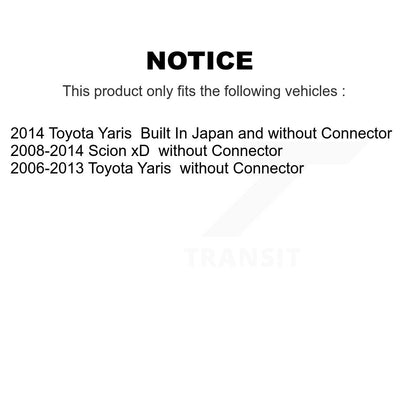 Résistance de moteur de ventilateur CVC pour Toyota Yaris Scion xD SEN-2BMR0505