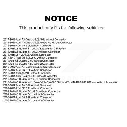 Résistance de moteur de ventilateur HVAC, pour Audi Q5 A4 Quattro A5 S4 S5 A8 S8 SEN-2BMR0539