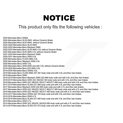 Capteur d'usure des plaquettes de frein, pour mercedes-benz S550 S560 SL550 E53 AMG CLS53 SL63 S45