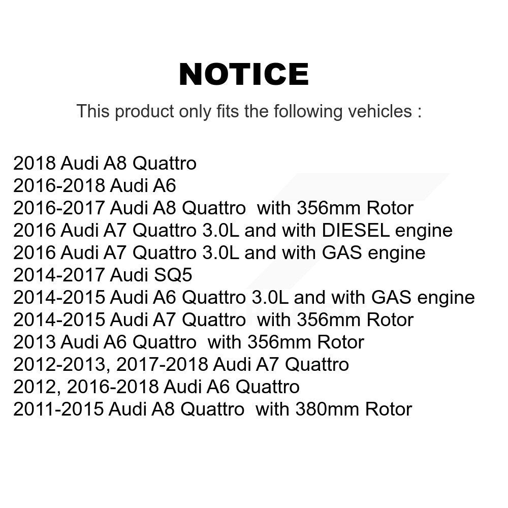 Capteur d'usure des plaquettes de frein avant, pour Audi A6 Quattro A7 SQ5 A8 SEN-2BWS0017