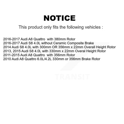 Capteur d'usure des plaquettes de frein arrière pour Audi A8 Quattro S8 SEN-2BWS0023