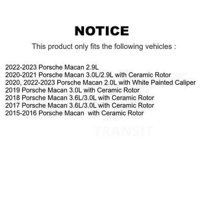 Capteur d'usure des plaquettes de frein pour Porsche Macan SEN-2BWS0027