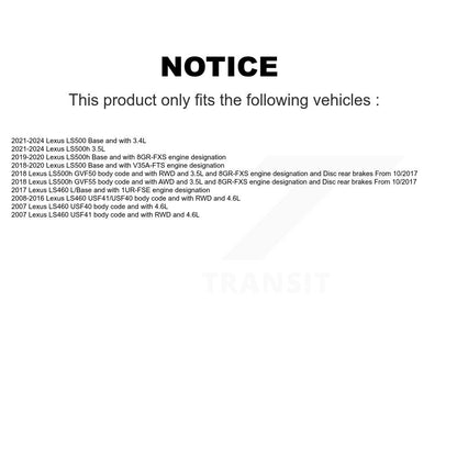 Capteur d'usure des plaquettes de frein avant, pour Lexus LS460 LS500 LS500h SEN-2BWS0045