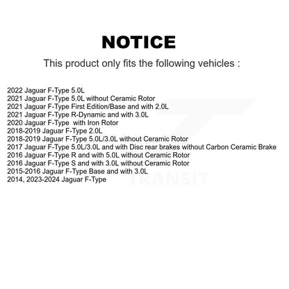Capteur d'usure des plaquettes de frein arrière pour Jaguar F-Type SEN-2BWS0055