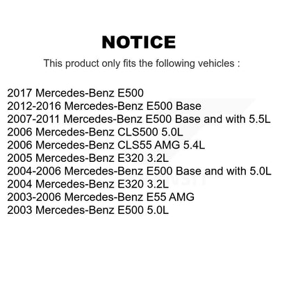 Capteur d'usure des plaquettes de frein avant gauche, pour Mercedes-Benz E320 E500 CLS500 E55 AMG