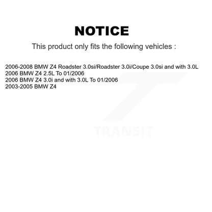 Capteur d'usure des plaquettes de frein arrière pour BMW Z4 SEN-2BWS0143