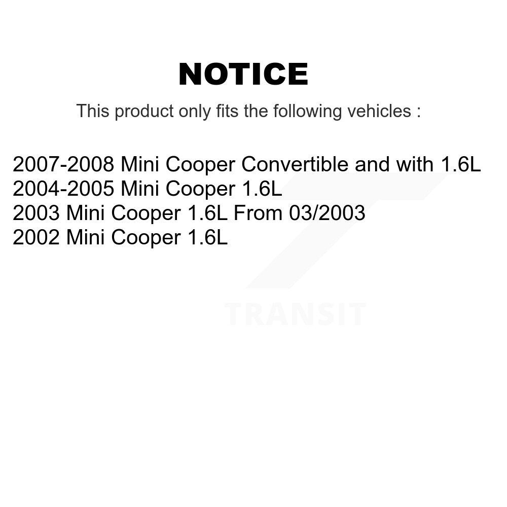 Capteur d'usure des plaquettes de frein arrière pour Mini Cooper SEN-2BWS0148