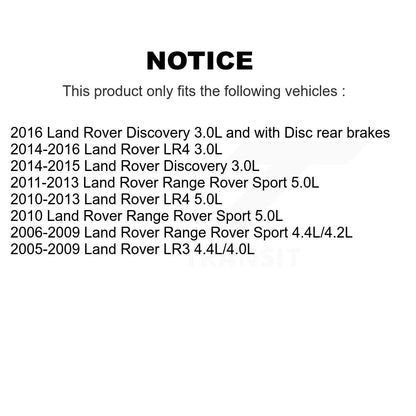 Capteur d'usure des plaquettes de frein arrière, pour Land Rover Range Sport LR4 LR3 Discovery