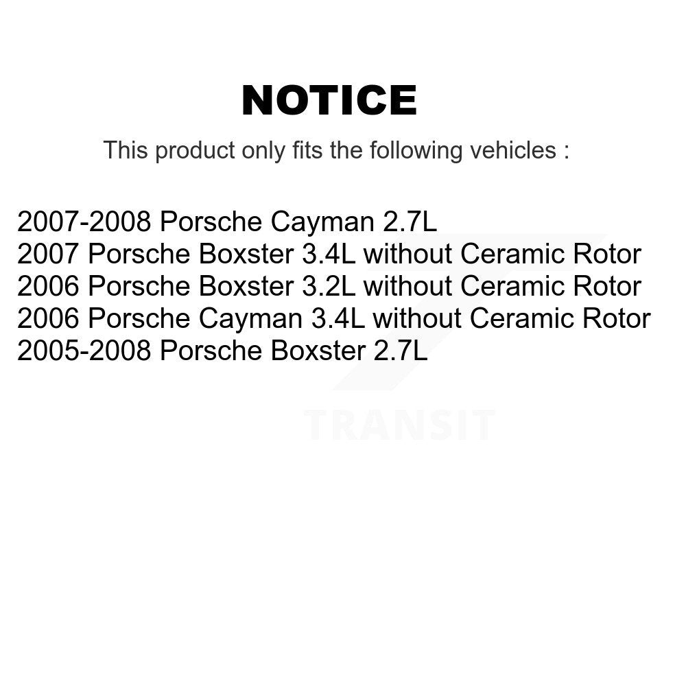 Capteur d'usure des plaquettes de frein avant gauche pour Porsche Boxster Cayman SEN-2BWS0187