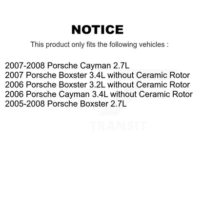 Capteur d'usure des plaquettes de frein avant gauche pour Porsche Boxster Cayman SEN-2BWS0187