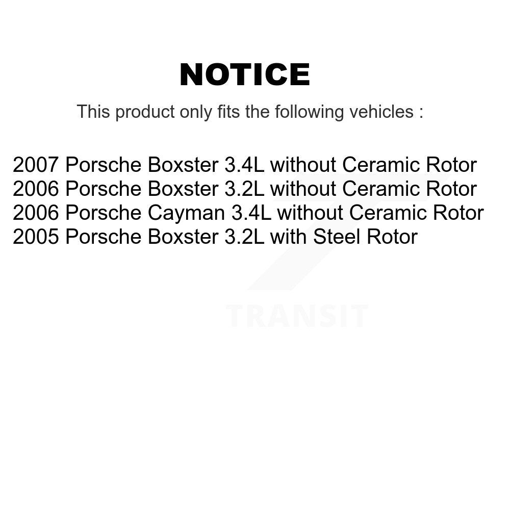 Capteur d'usure des plaquettes de frein avant droit pour Porsche Boxster Cayman SEN-2BWS0188