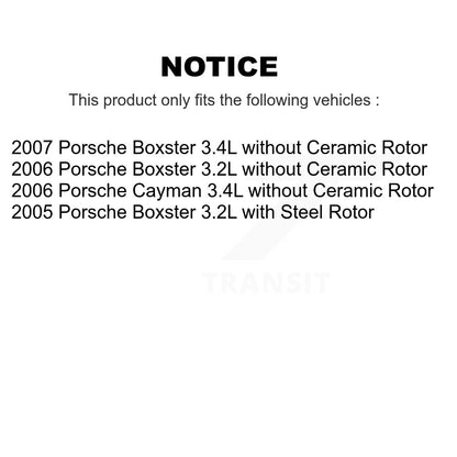 Capteur d'usure des plaquettes de frein avant droit pour Porsche Boxster Cayman SEN-2BWS0188