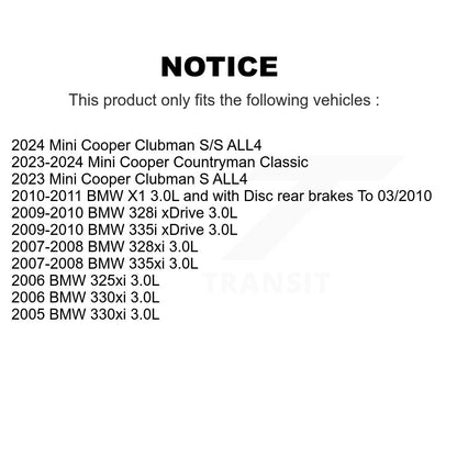 Capteur d'usure des plaquettes de frein avant, pour BMW 328i xDrive 328xi Mini Cooper Countryman X