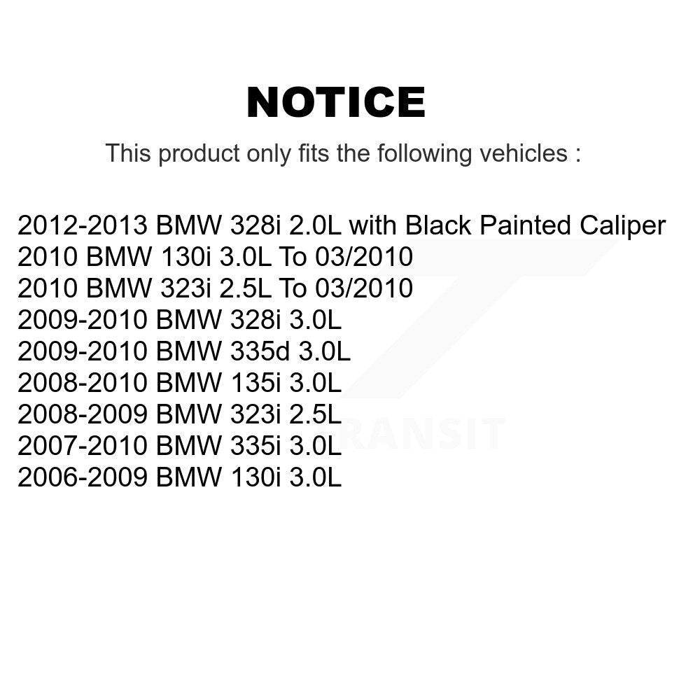 Capteur d'usure des plaquettes de frein avant, pour BMW 335i 323i 328i 135i 335d 130i SEN-2BWS0200