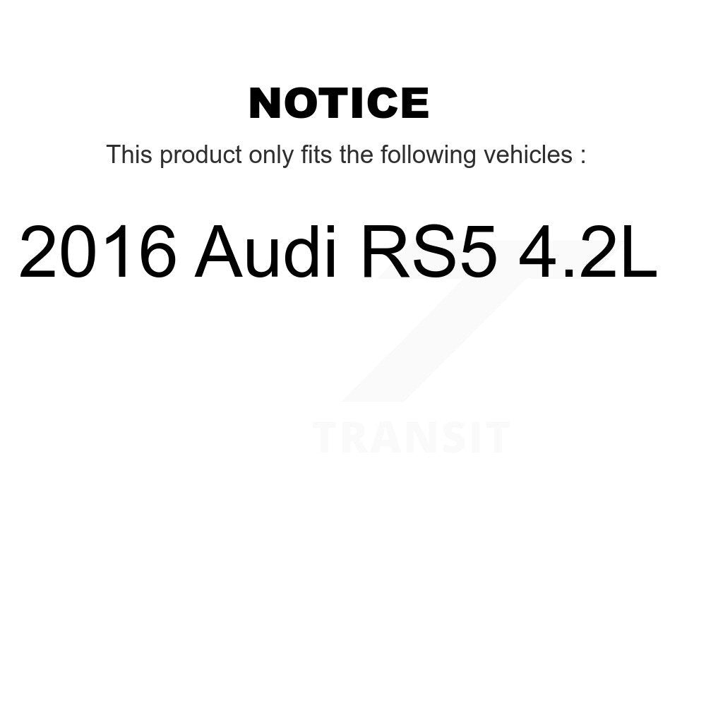 Capteur d'usure des plaquettes de frein avant droit, pour Audi RS5 4.2L 2016 SEN-2BWS0227