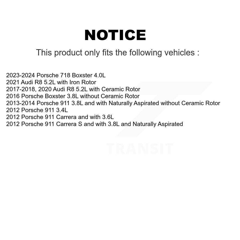 Capteur d'usure des plaquettes de frein arrière, pour Porsche 911 Audi R8 718 Boxster SEN-2BWS0228