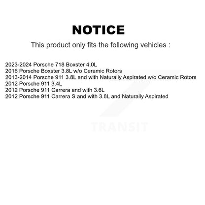 Capteur d'usure des plaquettes de frein arrière pour Porsche 911 718 Boxster SEN-2BWS0231