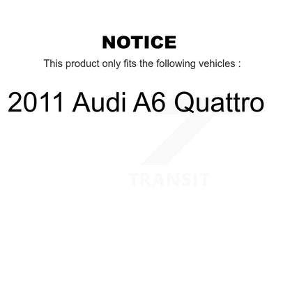 Capteur d'usure des plaquettes de frein avant pour Audi A6 Quattro 2011 SEN-2BWS0240