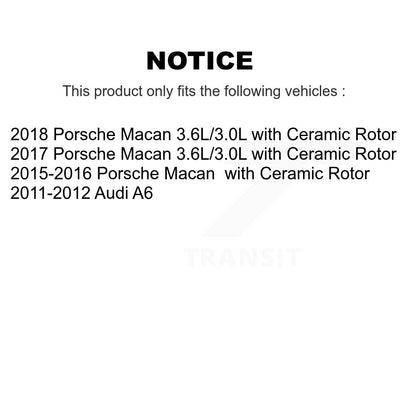 Capteur d'usure des plaquettes de frein pour Porsche Macan Audi A6 SEN-2BWS0244