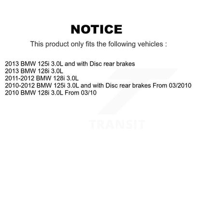 Capteur d'usure des plaquettes de frein avant, pour BMW 128i 125i SEN-2BWS0251