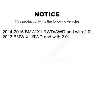 Capteur d'usure des plaquettes de frein avant pour BMW X1 SEN-2BWS0252