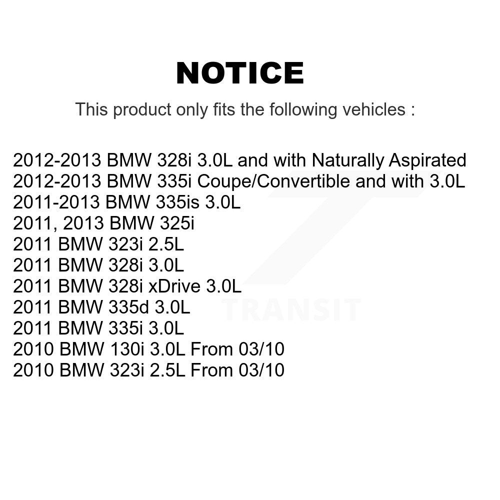 Capteur d'usure des plaquettes de frein avant, pour BMW 328i xDrive 323i 335i 335is 335d 325i 130i