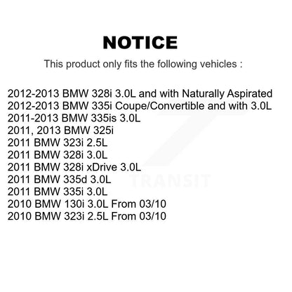 Capteur d'usure des plaquettes de frein avant, pour BMW 328i xDrive 323i 335i 335is 335d 325i 130i