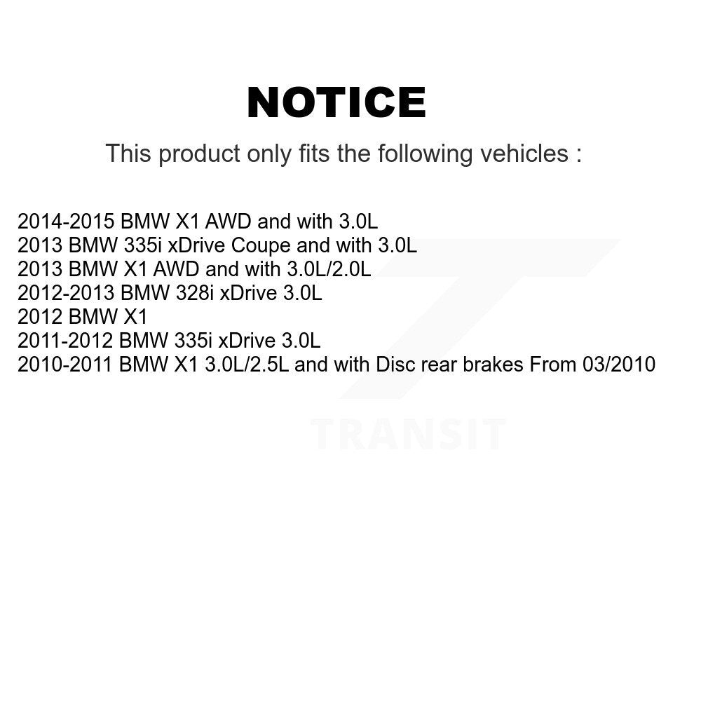 Capteur d'usure des plaquettes de frein avant, pour BMW X1 328i xDrive 335i SEN-2BWS0255