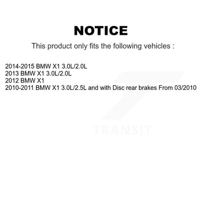 Capteur d'usure des plaquettes de frein arrière pour BMW X1 SEN-2BWS0256